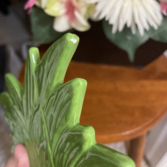 Cracker Barrel Yellow & Green Pineapple-Shaped Ceramic Serving Dish - Picture 3 of 5